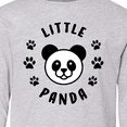 thumbnail image 4 of Inktastic Little Panda Long Sleeve Youth T-Shirt, 4 of 5