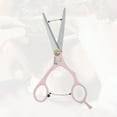 thumbnail image 4 of Unique Bargains 1 Pc Flat Shears Hair Cutting Scissors for Hair Styling Pink Silver Tone, 4 of 7