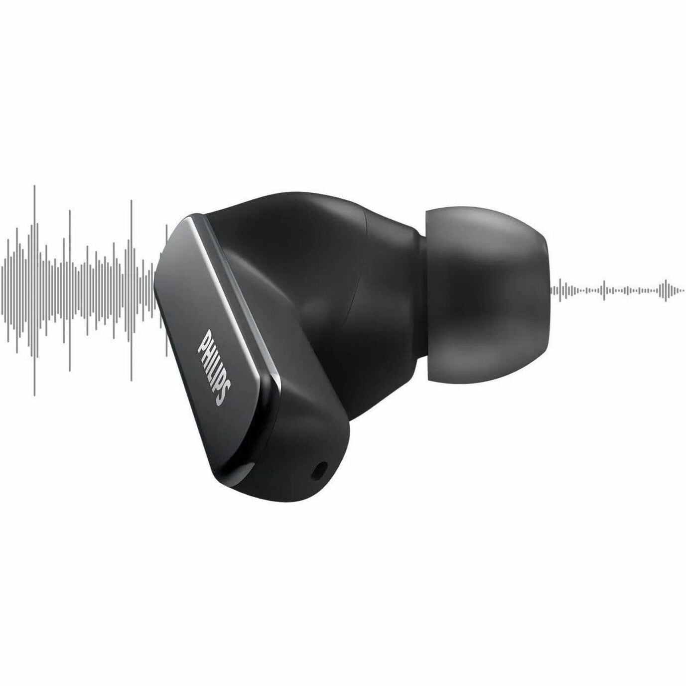 Philips T5506 True Wireless Headphones with Noise Canceling Pro (ANC) and Up to 32hrs Playtime with Wireless Charging Case, Black