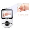 ANMEATE Video Baby Monitor with Digital Camera, ANMEATE Digital 2.4Ghz Wireless Video Monitor with Temperature Monitor, 960ft Transmission Range, 2-Way Talk, Night Vision, High Capacity Battery