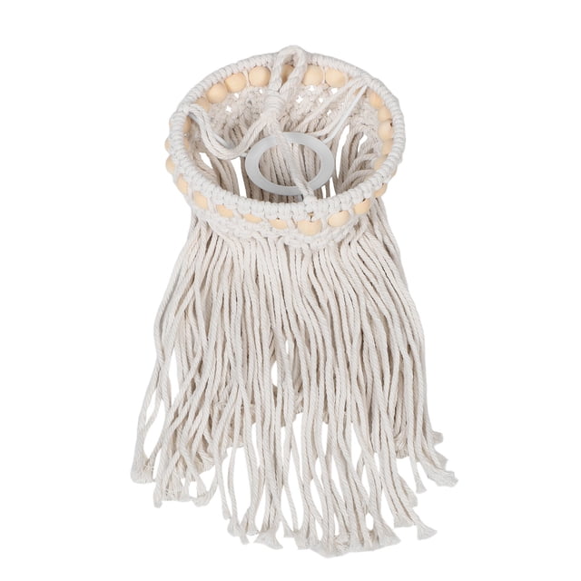 AURARMLET Pantalla De Colgante Macramé Beige Escandinavo Para Y Dormitorio