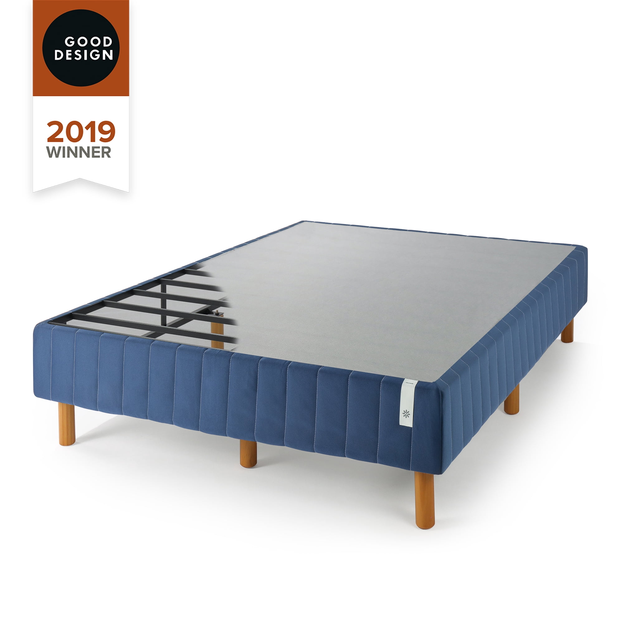 Zinus Good Design Winner Justina 16" Metal Mattress Foundation Box Spring, Full