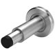 thumbnail image 1 of Extra Thick Casting 304 Stainless Steel Deluxe Adjustable + Heavy Duty Rubber Door Stopper Integrated Wall Mounted Door Stopper, RS-38, 1 of 5