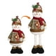 thumbnail image 1 of Adorno Navidad Cgtredaw Muñeca Retráctil Anciano Muñeco Nieve Alce, 1 of 9