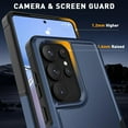 thumbnail image 4 of KOMI for Samsung Galaxy S25 Ultra Case with HD Screen Protector, 10 FT Military Grade Drop Protection, Anti-Slip Phone Case, Blue, 4 of 5
