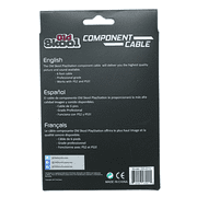 HD Component AV Cable Compatible with Playstation 3, Playstaion 2,(PS3 PS2) (Bulk)