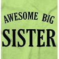 thumbnail image 2 of Cute Big Sister Older Sis Sibling Youth T Shirt Tee Girls Infant Toddler Brisco Brands 3T, 2 of 5