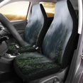 thumbnail image 2 of ABPHQTO Juego de 2 fundas para asientos de coche Forest Fog Universal Auto Asientos delanteros Protector para coche, SUV Sedan, camión, 2 of 4