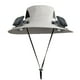 thumbnail image 1 of Sombrero de pesca con ventilador solar ancho para exteriores | Sombrero para hombre con ventiladores dobles integrados de 800 mAh | Refrigeración ajustable en 3 velocidades | Carga USB y solar | M, 1 of 1