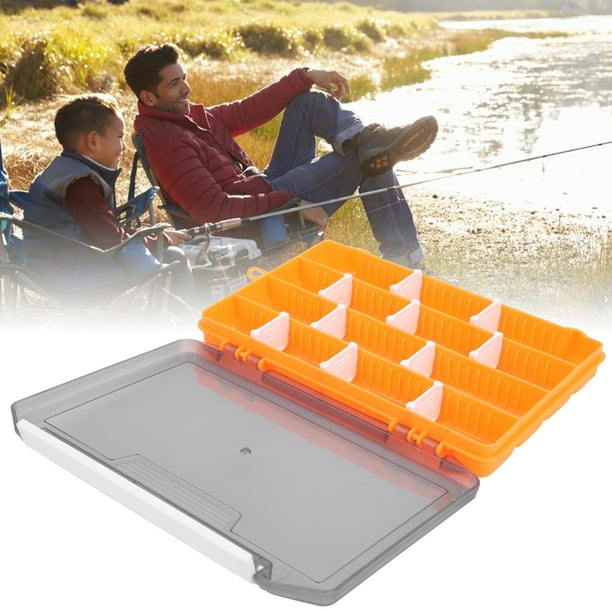 Portable Lure Box,SingleLayer Insert Lure Box Fishing Storage Trays Fishing Tackle  Box Meticulously Designed 