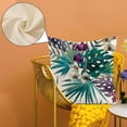 thumbnail image 4 of Funda de almohada con decoración de pájaros para exteriores, cojín de primavera con estampado de flores y pájaros, juego de 18x18 para 4 días, 4 of 5