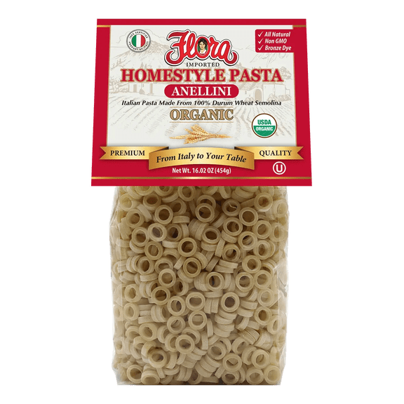 Homestyle Anellini Pasta - Organic - 16.02 oz