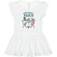 thumbnail image 3 of Inktastic Tea Time In Paris-Colorful French Poodles Girls Toddler Dress, 3 of 5