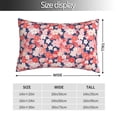 thumbnail image 4 of Disketp Pillow Covers Japanese Cherry Blossoms Pattern Throw Pillow Case Cushion Covers,Cushion For Bedroom,Couch,Home-16"X24", 4 of 8