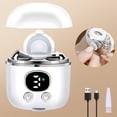 thumbnail image 6 of WETRBWEH Electric Nail Clipper, 2-in-1 Automatic Nail Cutter with LED Light & 2.5X Magnifier, Safe Painless Low Noise for Seniors & Adults, White, 6 of 10