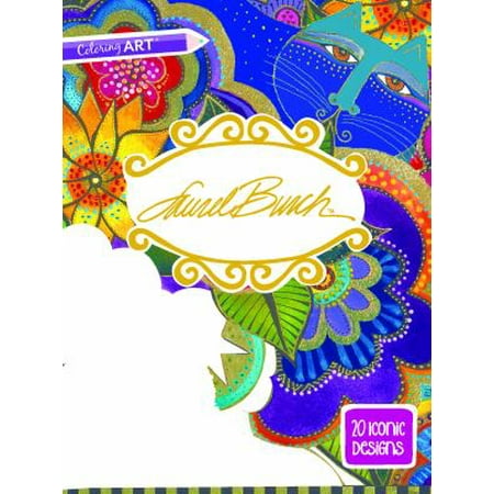 The Art Of Laurel Burch Coloring Postcard Book 20 Iconic
