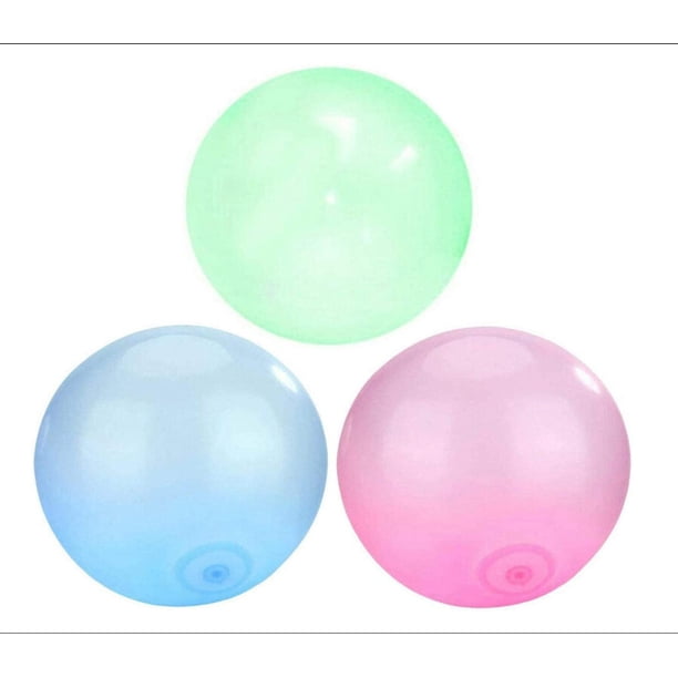 Inyección de agua transfronteriza bola de burbujas elástica transparente bola de burbujas para niños