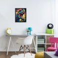 thumbnail image 3 of Stupell Industries Contemporary Dino Roar at Sunset Black Framed Giclee Art, 11 x 14, by Creative Studio, 3 of 8