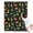 Black Dinosaurs Jackson, variant on Black Dinosaurs Jackson Text Pattern Blanket,Comfortable Soft Flannel Throw Blanket,All Season,Warm Lightweight Blankets for Sofa Bed Couch Living Room Chair,30"x40"