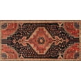 thumbnail image 1 of Ahgly Company Machine Washable Indoor Rectangle Traditional Red Fox Red Area Rugs, 2' x 3', 1 of 7
