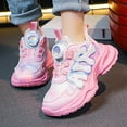 thumbnail image 5 of adviicd Chaussures de Basketball pour Enfants Chaussures de Course Chaussures de Sport pour Filles Printemps et Automne Chaussures Décontractées Roses,29, 5 of 5