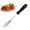 2-Black, variant on Bxaolu Two Pronged Stainless Steel Fork - 11.77" Serving Fork Large for Meat Carving, Heavy Duty Two Prong Big Forks for Cooking Fork 2 Prong Meat Forks for Lifting Barbecue