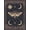 Navy Blue Gold, Pattern 1, variant on ODIKA Moth Shaped Whimsical Centered Constellation Gothic Mystical for Home Office, Gaming Room, Under Desk, Non-Slip Chair-Friendly