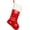 Red, variant on 19" Large Christmas Stockings Bulk Velvet Personalized Christmas Stocking Hanging Xmas Ornaments Christmas Tree Decorations for Fireplace Mantle Holiday Party Home Decor, Silver