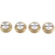 thumbnail image 1 of Guitar accessories Set Gold Top Hat Knob for Gibson for Les Paul Gold Foil Button, 1 of 5