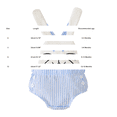thumbnail image 3 of UACY Baby Boy Girl First Easter Outfit Bunny Print Romper Sleeveless Hooded Jumpsuit Newborn Spring Clothes, 3 of 9