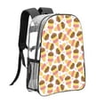 thumbnail image 3 of Kdxio Cute Ice Cream Clear Backpack, Transparent Bookbag for School for Women Men, Capacity Clear Bag for College, Travel, 3 of 7
