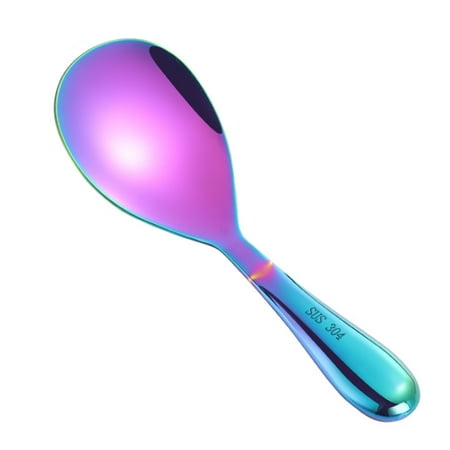 

Ana Rice Serving Spoon Stainless Steel Rice Paddle Scoop Spoon Soup Vegetables Spoon
