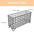thumbnail image 2 of KAKOWELY Rabbit Hay Feeder Metal Rabbit Hay Feeder Iron Hay Feeder Convenient Bunny Feeder Rabbit Cage Accessory10.83"X5.91"X3.54", 2 of 4