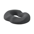 thumbnail image 3 of EHJRE Donut Pillow Hip Support Cushion Lightweight Center Hollow Non Slip Tailbone Support Pad Tailbone Seat Cushion for Car Travel Dark Gray, 3 of 8