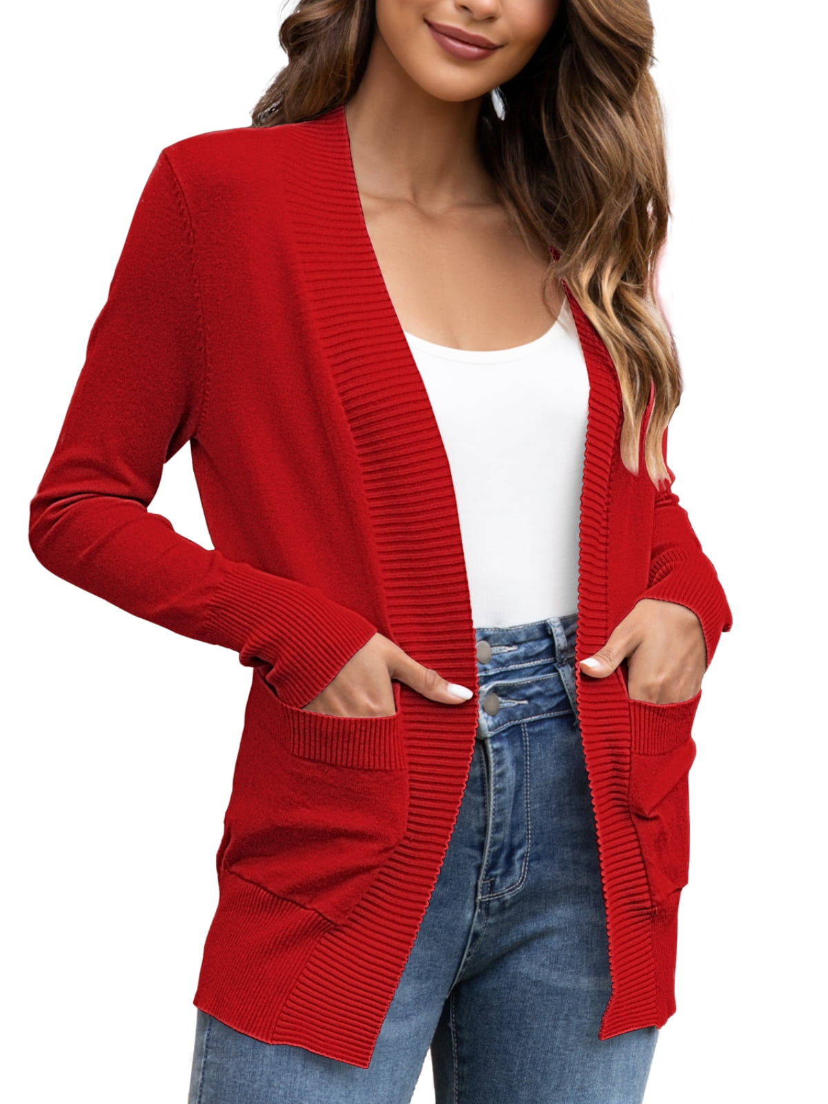 Cardigan Sweaters for Women with Pockets Women’s Boho Lightweight Coat Long Sleeve Open Front Cardigan Tie Dye Outerwear 