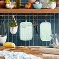 thumbnail image 2 of KitchenAid Gingham Pot Holder 2-Pack Set, Pistachio, 7"x10", 2 of 7