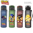 thumbnail image 2 of Nuevo diseño 560ML Sonic Hedgehog azul negro plástico PC a prueba de fugas taza de agua portátil para viajes al aire libre deportes regalo de vacaciones para niños, 2 of 5