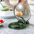 thumbnail image 1 of Kitchen Pot Lid Holder, Pot Lid Stand Holder Shell Shaped  For Daily Use, 1 of 8