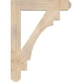 thumbnail image 3 of Ekena Millwork 5 1/2"W x 34"D x 46"H Merced Craftsman Smooth Bracket, Douglas Fir, 3 of 4
