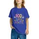 thumbnail image 4 of Fiudx Camiseta para Niños, Blusa Escolar de Tela Suave, Blusa Informal Cuello Redondo, Camisa de Verano de Manga Corta, Atuendo Diario, Moda para Niños y Niñas, 95 % Poliéster., 4 of 6