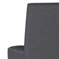 thumbnail image 4 of WyndenHall  Jefferson Contemporary Parson Dining Chair (Set of 2) - 18.9"w x 23"d x 35.8"h Slate Grey Foam,Polyester, 4 of 5