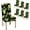 Chair Cover-10, variant on Chair Covers for Dining Room Set of 6 Stretch Jacquard Parson Chair Slipcover Removable Washable Chair Protector for Home,Restaurant,Banquet Lemon Pattern