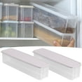 thumbnail image 1 of Food Storage 2 Pasta Container Storage Sealed Refrigerator Vermicelli Grain Storage With Lid 2PCS, 1 of 7