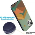 thumbnail image 2 of Casely iPhone 15 Case | Endless Peaks | Colorblock Mountain | Compatible with MagSafe | Bold Protective Design, 2 of 9