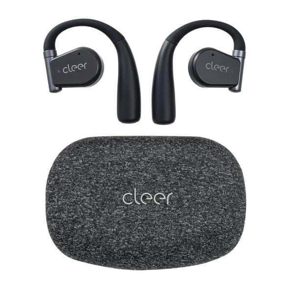 Audífonos Cleer ARC II Music Open-Ear: conexión 5.3, Hi-Res Audio, 35h Batería, UV Case Azul
