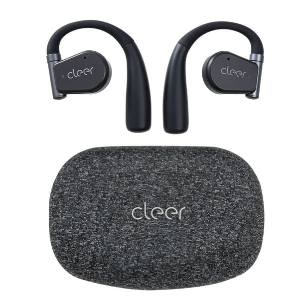 Audífonos Cleer ARC II Music Open-Ear: conexión 5.3, Hi-Res Audio, 35h Batería, UV Case Azul