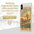 thumbnail image 2 of Case Yard iPhone-X Case Clear Soft & Flexible TPU Ultra Low Profile Slim Fit Thin Shockproof Transparent Bumper Protective Cover Drop Protective Cell Phone Cases (Duke), 2 of 8
