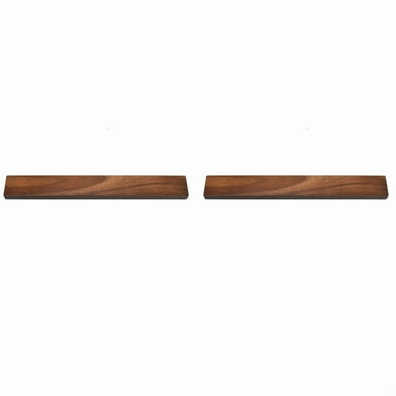 2X Wooden Strip Magnetic Knife Holder Wall Mount for Metal Knives Wood Block Magnet Knives Rack Kitchen Tool