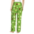 thumbnail image 2 of Bixox Women's Daisies And Ladybugs Patterned Pajama Pants Loungewear, 2 of 5