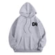 thumbnail image 3 of MHFRRA Sudadera con Capucha Informal para Hombre, Estilo Holgada, con Estampado, para El Día Del Partido de Fútbol, Cómoda y Cálida para Uso Diario En Otoño E Invierno Gris, 3 of 4